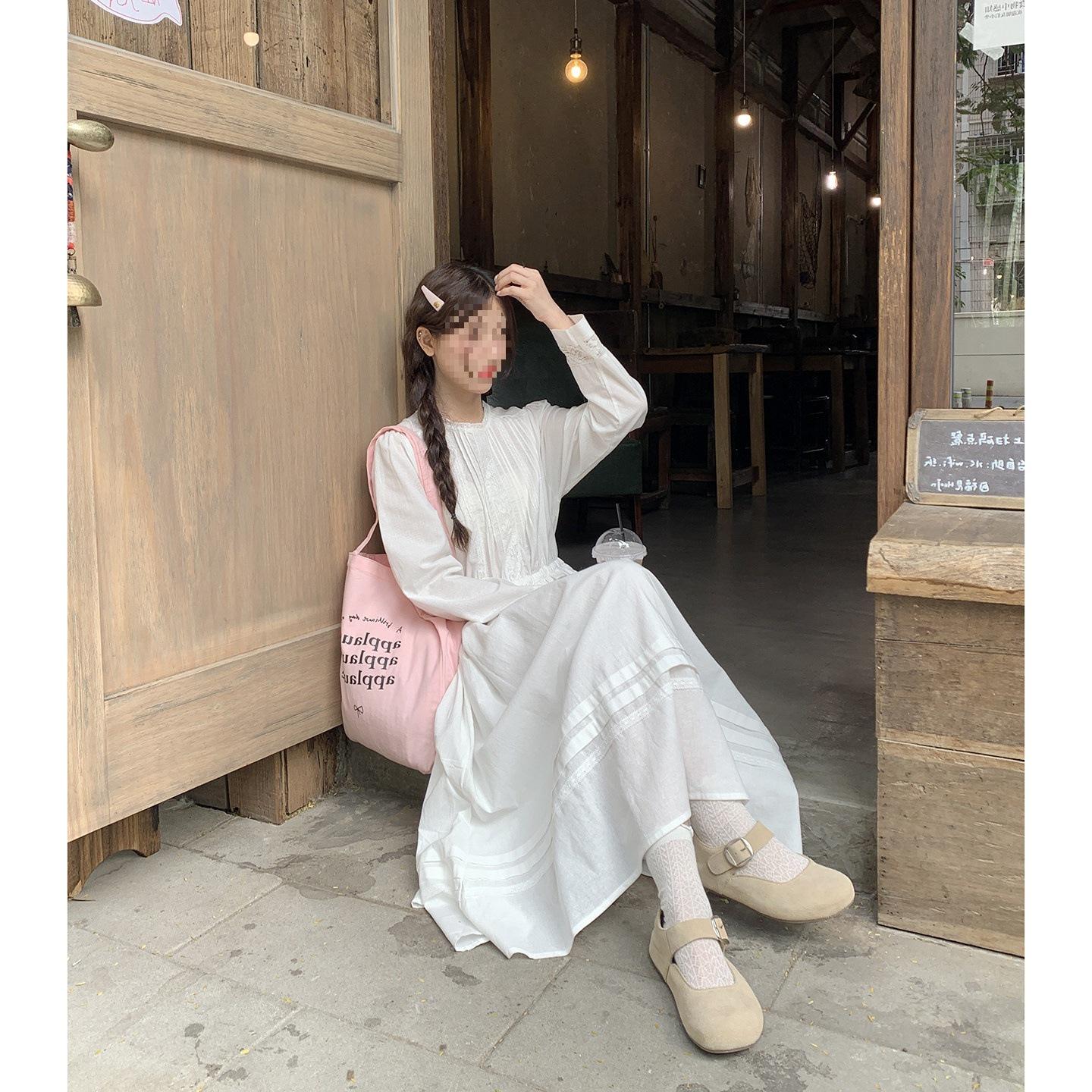 Lu Xiaotuan French Lace Pleated Floral Dress - Korean Style, Gentle, Age-Reducing, Versatile White Skirt for Women One Size белый
Lu Xiaotuan French Lace Pleated Floral Dress - Korean Style, Gentle, Age-Reducing, Versatile White Skirt for Women One Size белый
