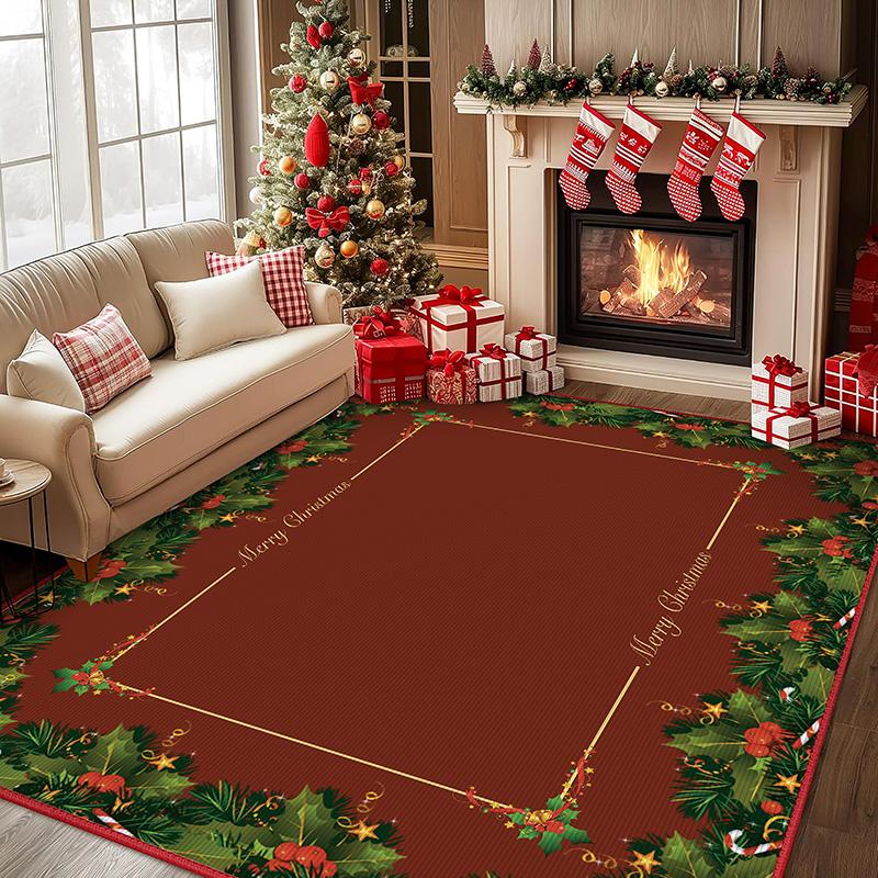 VIKAMA Christmas Winter Warmth American-style Carpet for Bedroom and Living Room, Full-Packed Carpet for Home Decoration 80cm x 120cm
VIKAMA Christmas Winter Warmth American-style Carpet for Bedroom and Living Room, Full-Packed Carpet for Home Decoration 80cm x 120cm