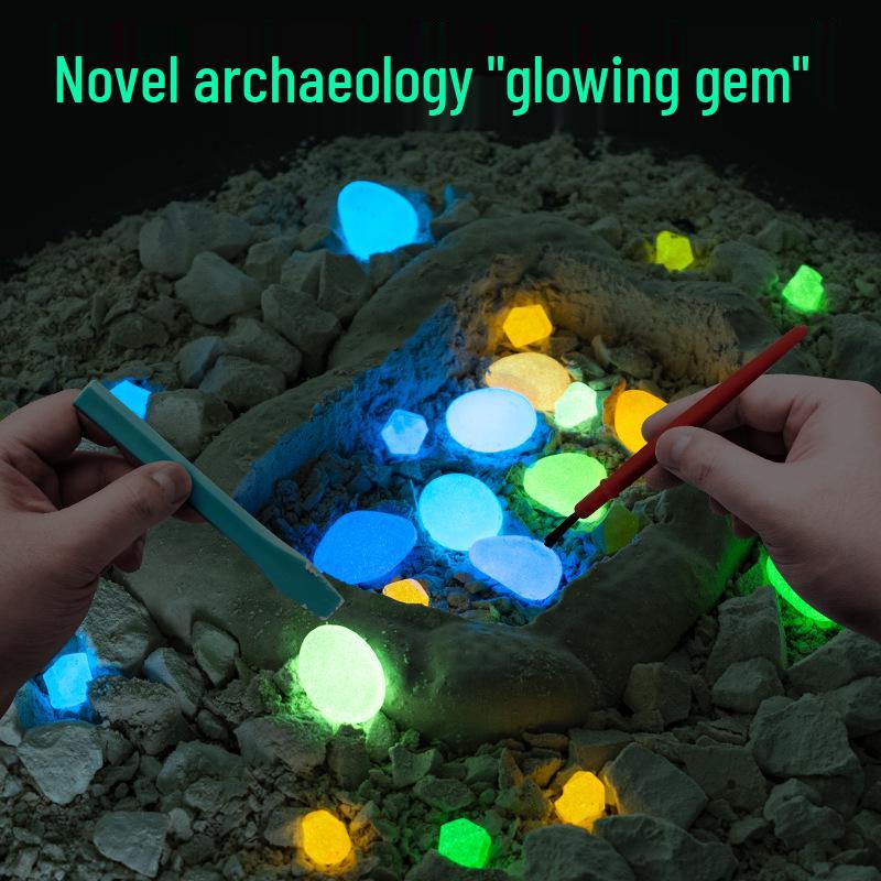 Kids Luminous Gemstone Digging Set: Archaeological Treasure Hunt Crystal & Diamond Blind Box for Boys and Girls
Kids Luminous Gemstone Digging Set: Archaeological Treasure Hunt Crystal & Diamond Blind Box for Boys and Girls
