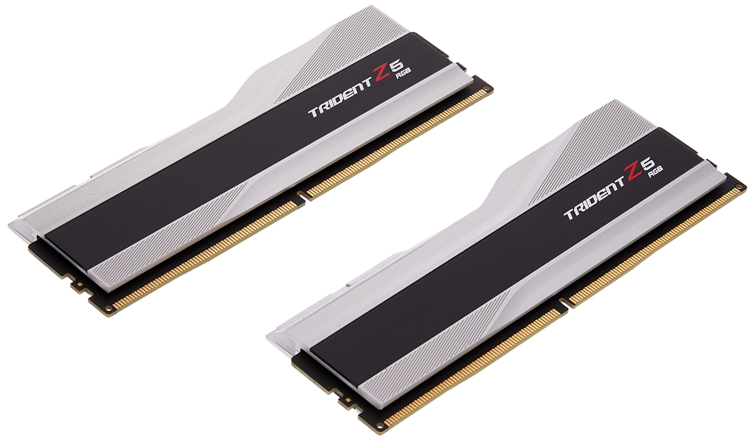 Trident Z5 RGB 32GB x DDR5 6000 MHz Desktop Memory RAM G.Skill (2 16GB) CL40-40-40-96 1.35V - F5-6000J4040F16GX2-TZ5RS білий
Trident Z5 RGB 32GB x DDR5 6000 MHz Desktop Memory RAM G.Skill (2 16GB) CL40-40-40-96 1.35V - F5-6000J4040F16GX2-TZ5RS білий