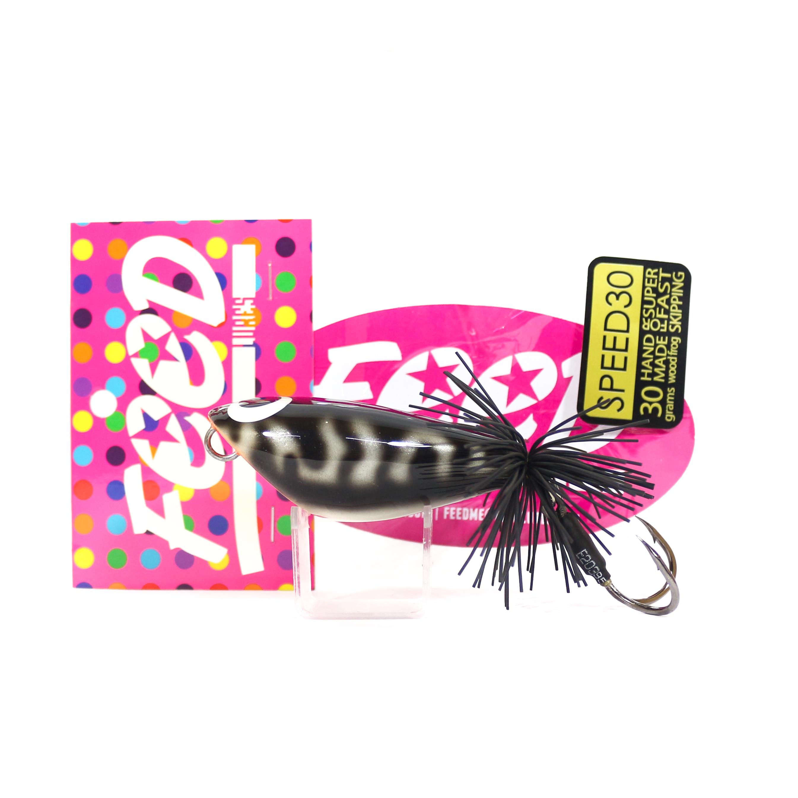 Feed Lures Speed 30 Плавающая приманка для деревянной лягушки ручной работы 30 грамм 01 (1001)
Feed Lures Speed 30 Плавающая приманка для деревянной лягушки ручной работы 30 грамм 01 (1001)