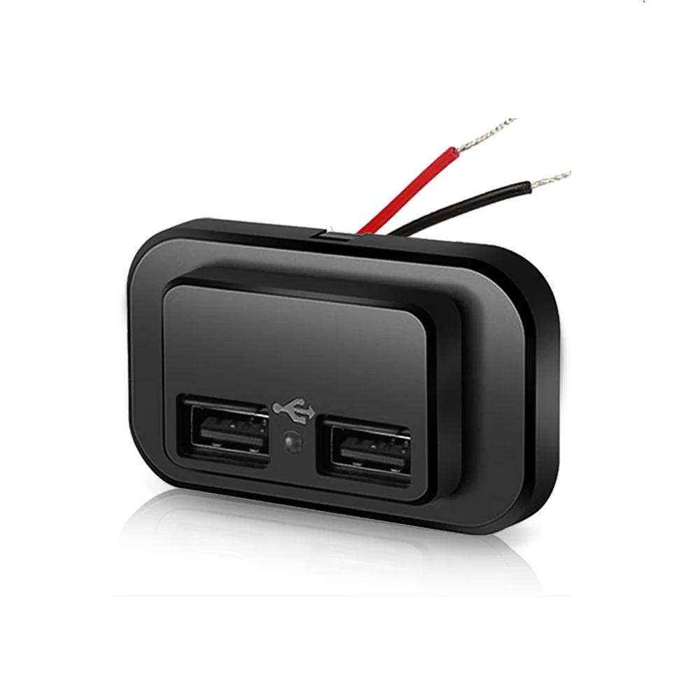 PD QC3.0 Швидка зарядка Автомобільний зарядний пристрій Розетка 12/24V Dual USB Зарядний пристрій Розетка Панель Адаптер живлення для вантажівки, кемпера, каравану, аксесуарів
PD QC3.0 Швидка зарядка Автомобільний зарядний пристрій Розетка 12/24V Dual USB Зарядний пристрій Розетка Панель Адаптер живлення для вантажівки, кемпера, каравану, аксесуарів