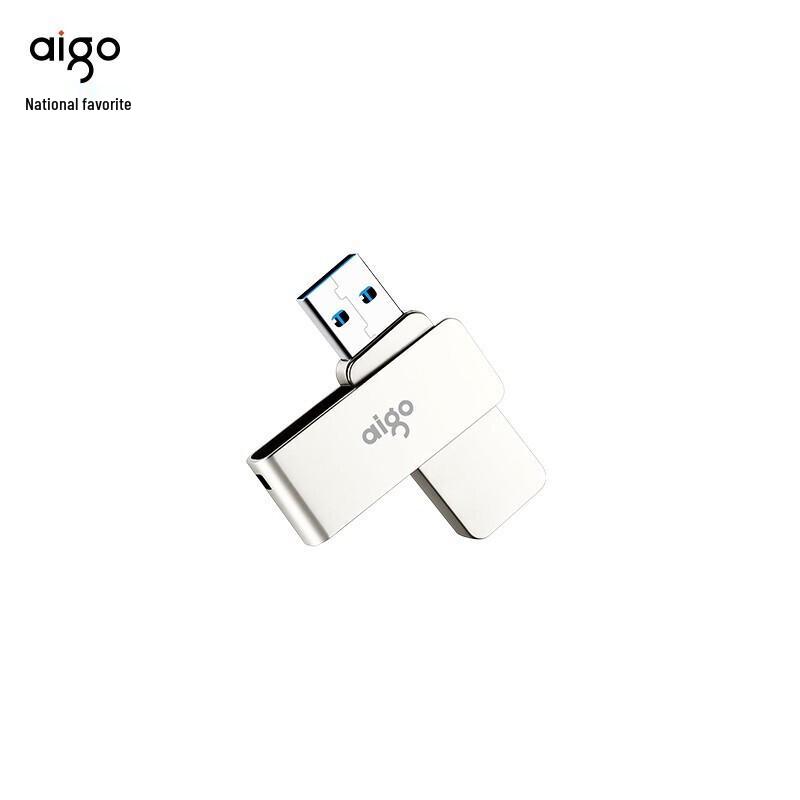 aigo U330 USB3.0 Metal Rotating Flash Drive
aigo U330 USB3.0 Metal Rotating Flash Drive