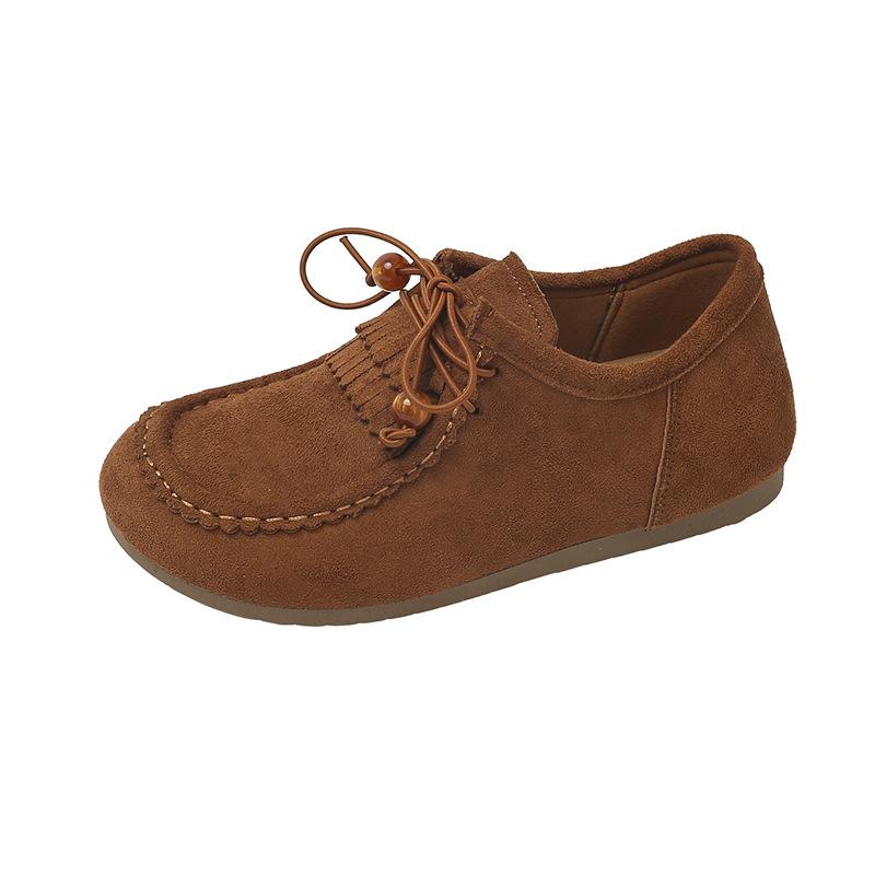 Ретро кисточки бисерные женские новые ленивые слипоны плоские повседневные кенгуру обувь 40 коричневый
Ретро кисточки бисерные женские новые ленивые слипоны плоские повседневные кенгуру обувь 40 коричневый