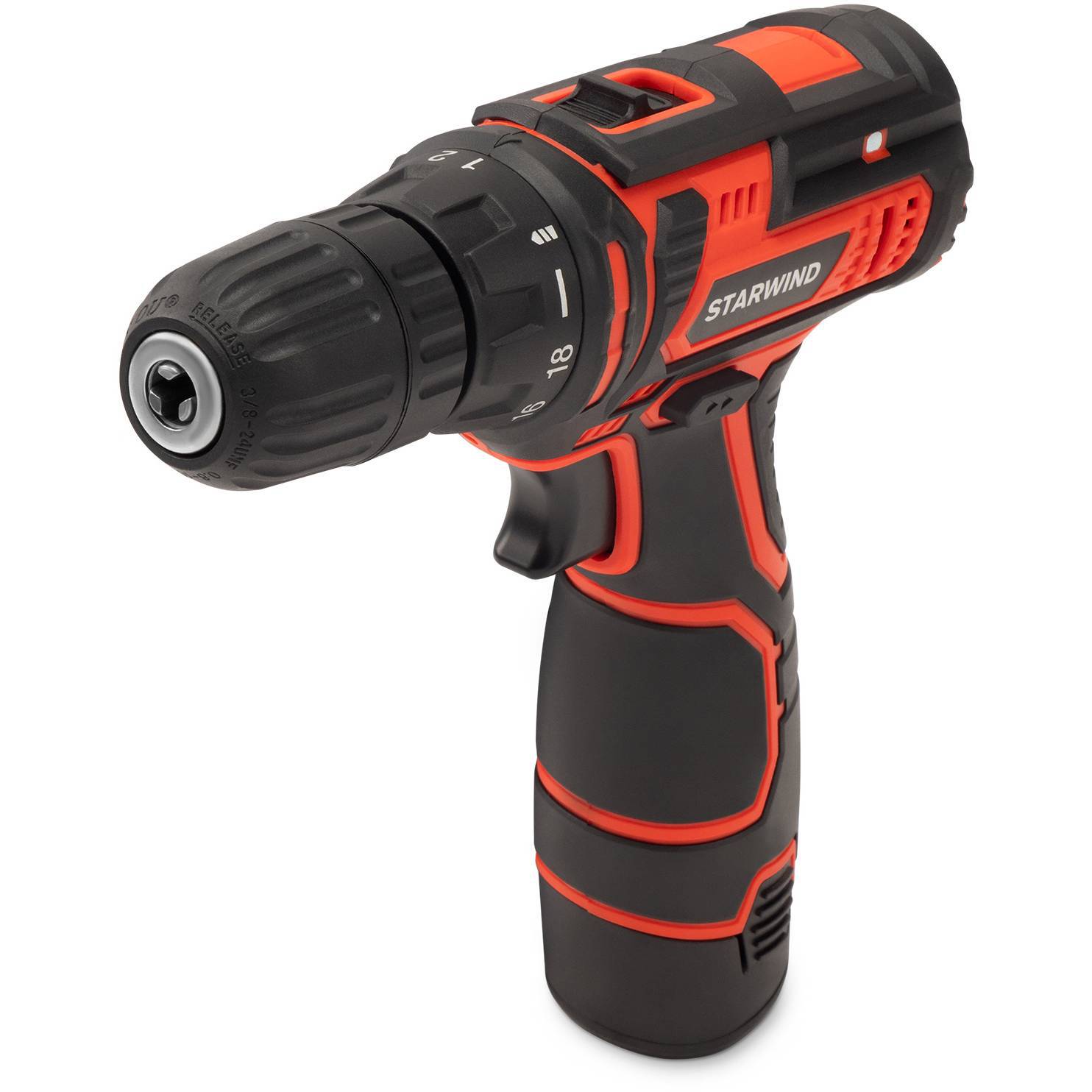 Аккумуляторная дрель-шуруповерт Starwind Ds-10-12h-2
Аккумуляторная дрель-шуруповерт Starwind Ds-10-12h-2