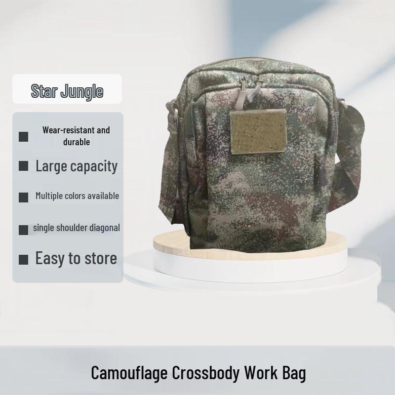 Pioneer Camouflage Tactical Crossbody Bag
Pioneer Camouflage Tactical Crossbody Bag