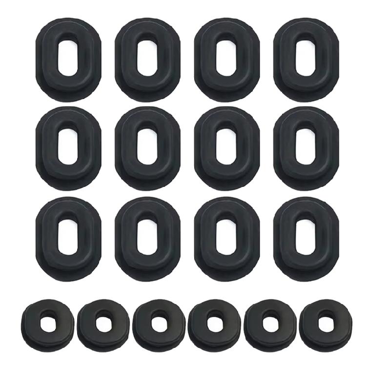 18pcs Motorcycle Rubber Edge Cover Pads Wear Resistant Rubber Pad Long Distance Travel Gear 18pcs for /ZJ125 CG ellipse
18pcs Motorcycle Rubber Edge Cover Pads Wear Resistant Rubber Pad Long Distance Travel Gear 18pcs for /ZJ125 CG ellipse