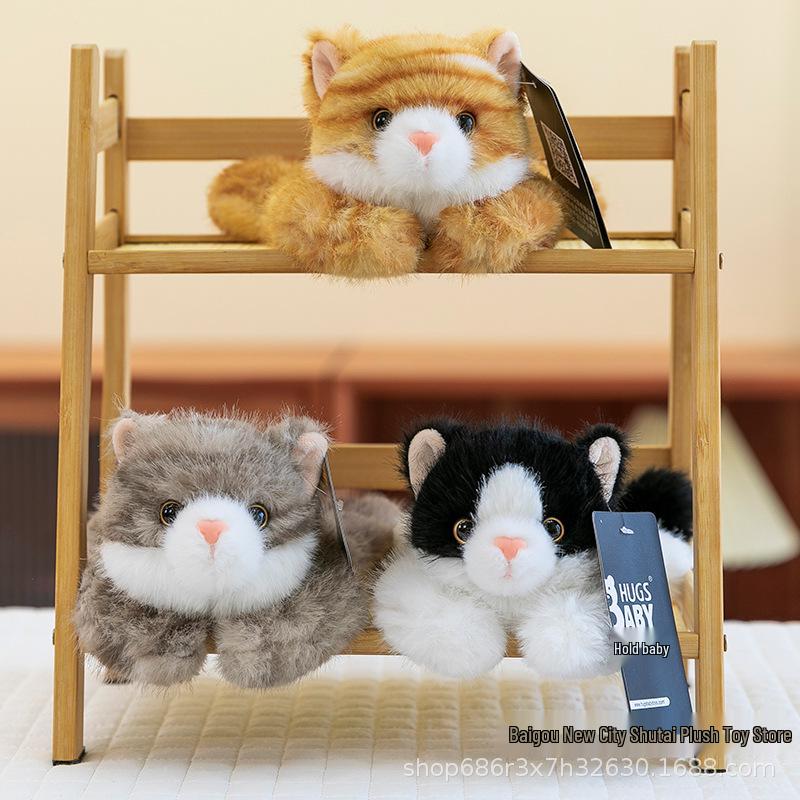Palm-Sized Tabby Kitten Plush: Decompression Desk Companion & Comfort Doll 18cm, 0.3kg сірий колір
Palm-Sized Tabby Kitten Plush: Decompression Desk Companion & Comfort Doll 18cm, 0.3kg сірий колір