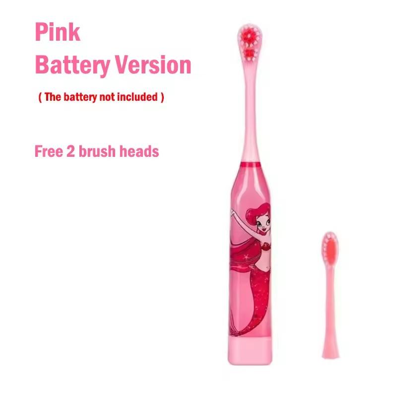 Детская электрическая зубная щетка, мягкая щетина DuPont, мультяшный дизайн, работает от батареек, водонепроницаемость IP7, перезаряжаемая, сменная головка
Детская электрическая зубная щетка, мягкая щетина DuPont, мультяшный дизайн, работает от батареек, водонепроницаемость IP7, перезаряжаемая, сменная головка