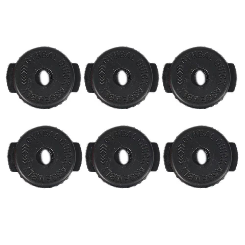 6PCS Placstic Cymbal Quick Release Nut Nuts Attachments Installation Replacement Cymbal Stands Durable чёрный
6PCS Placstic Cymbal Quick Release Nut Nuts Attachments Installation Replacement Cymbal Stands Durable чёрный