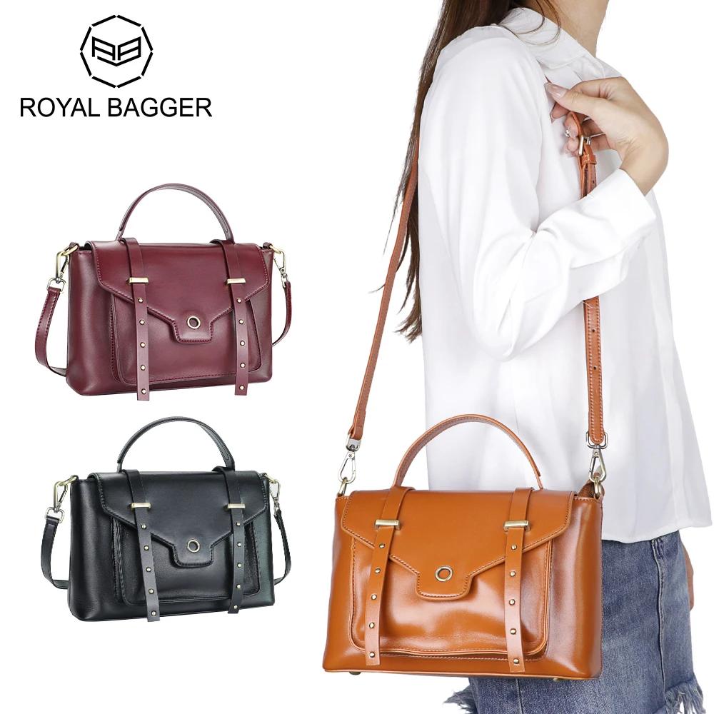 Винтажные сумки Royal Bagger с верхней ручкой для женщин, натуральная кожа, модная простая сумка через плечо, сумка для поездок на работу 1945 г. чёрный
Винтажные сумки Royal Bagger с верхней ручкой для женщин, натуральная кожа, модная простая сумка через плечо, сумка для поездок на работу 1945 г. чёрный