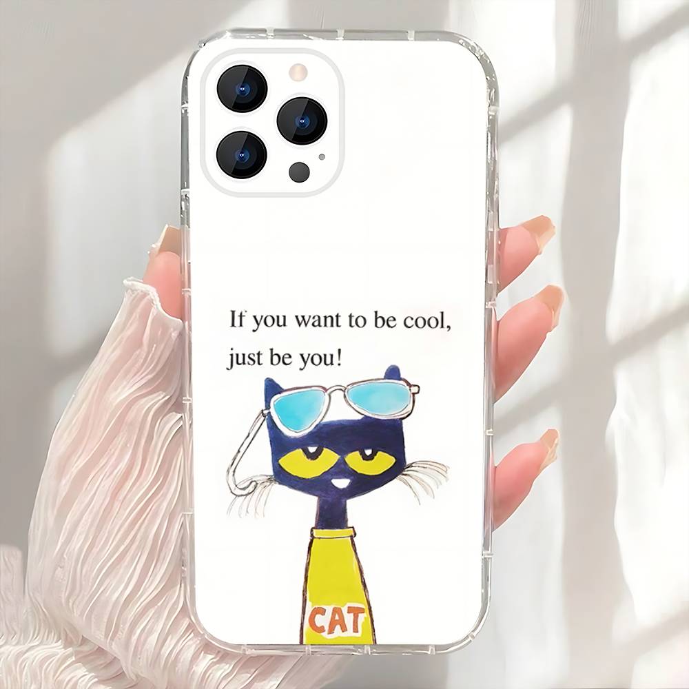 P-Pete Cat Cute Phone Case For iPhone 17,16,15,14,13,12,11 Pro,Max,Plus,X,XS,XR,SE4,E Mini Transparent Soft Cover iPhone17promax
P-Pete Cat Cute Phone Case For iPhone 17,16,15,14,13,12,11 Pro,Max,Plus,X,XS,XR,SE4,E Mini Transparent Soft Cover iPhone17promax