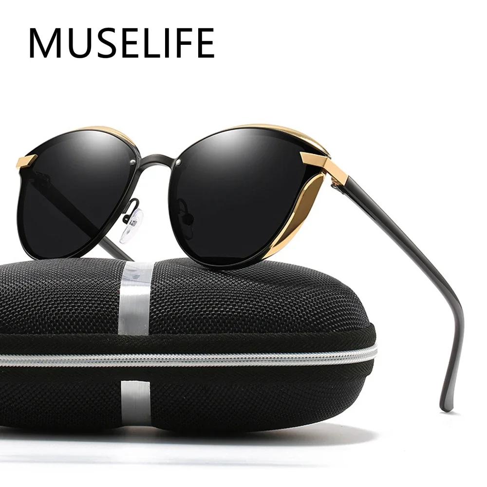 MUSELIFE Women Polarized Sunglasses Luxury Fashion Cat Eye Ladies Vintage Brand Designer Female Sun Glasses Oculos Gafas As Picture
MUSELIFE Women Polarized Sunglasses Luxury Fashion Cat Eye Ladies Vintage Brand Designer Female Sun Glasses Oculos Gafas As Picture