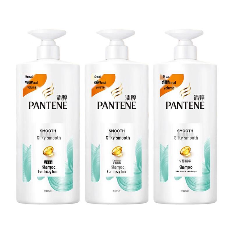Pantene PRO-V Silk Smooth Shampoo Family Pack
Pantene PRO-V Silk Smooth Shampoo Family Pack