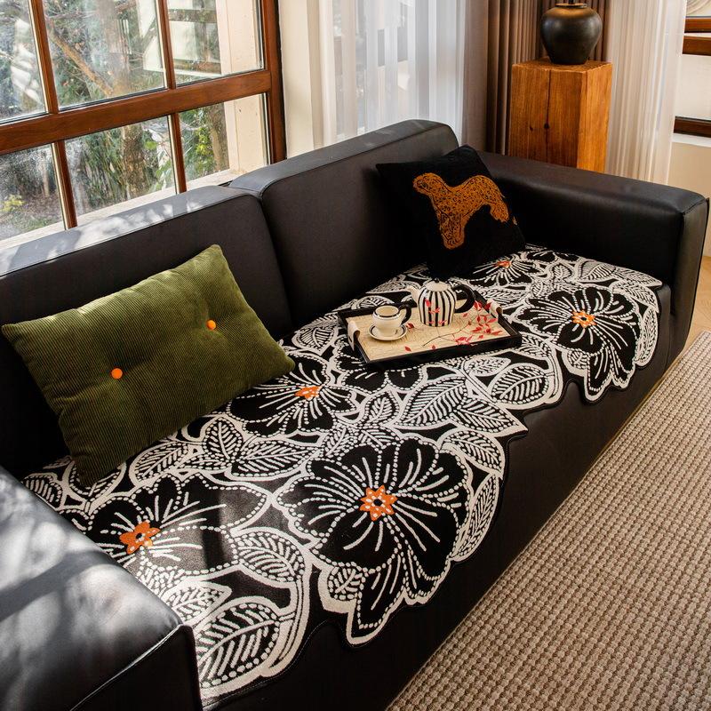 Новая подушка для дивана особой формы в китайском стиле, универсальная для всех сезонов, новая подушка для сиденья дивана, высококачественная ткань для чехла дивана, нескользящая 90*70cm