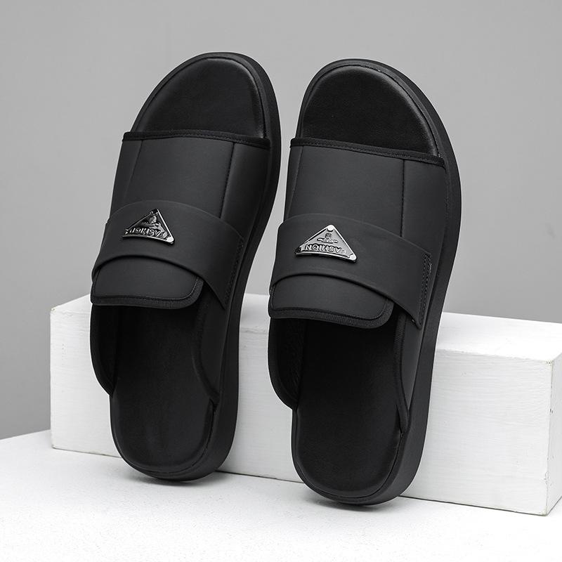 Мужские нескользящие летние шлепанцы из натуральной кожи для активного отдыха 41 чёрный
Мужские нескользящие летние шлепанцы из натуральной кожи для активного отдыха 41 чёрный