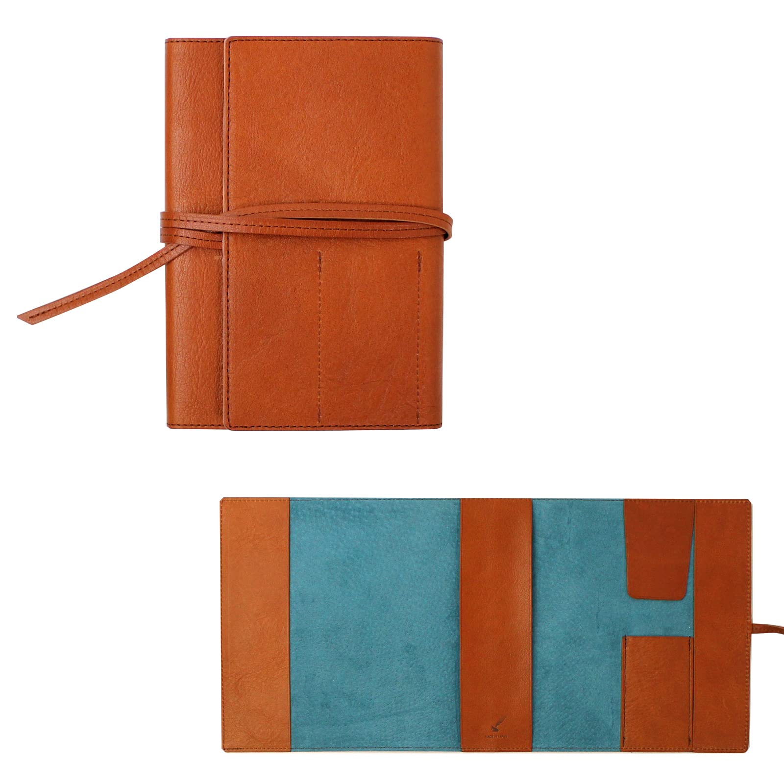 Wake Stationery Original Genuine Leather Roll Cover for JS Diary, B6 Variant Size (Cover Only), Cerulean Blue
Wake Stationery Original Genuine Leather Roll Cover for JS Diary, B6 Variant Size (Cover Only), Cerulean Blue