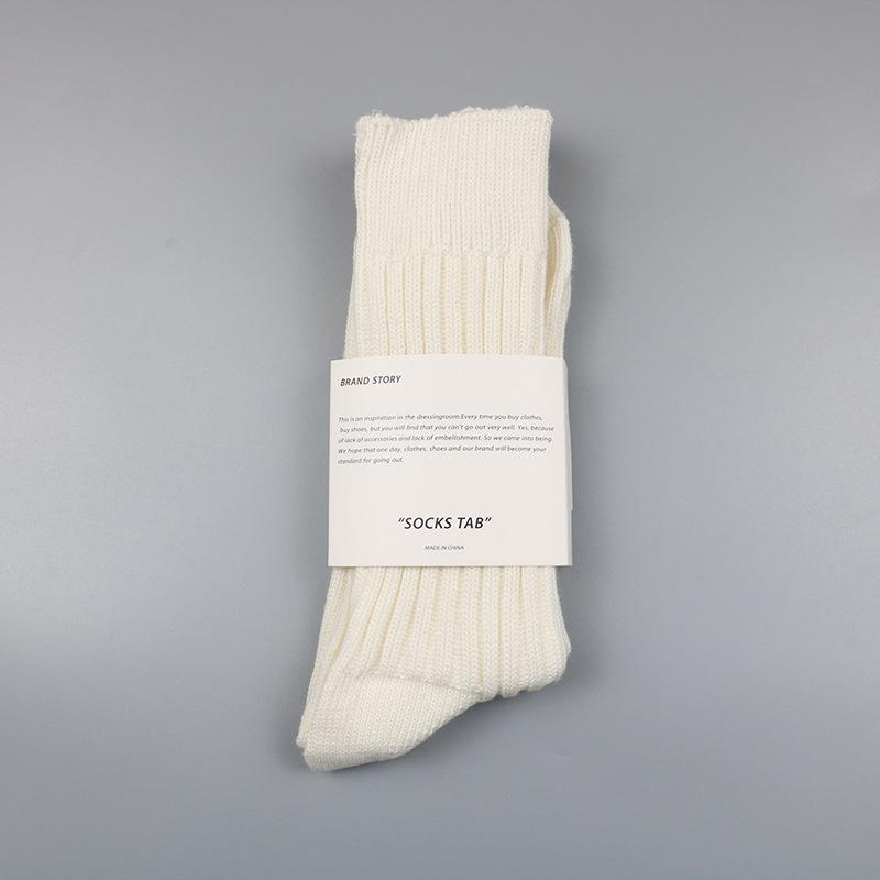 Unisex Japanese Workwear-Style Thick Knit Mid-Calf Socks One Size 37-44 белый
Unisex Japanese Workwear-Style Thick Knit Mid-Calf Socks One Size 37-44 белый
