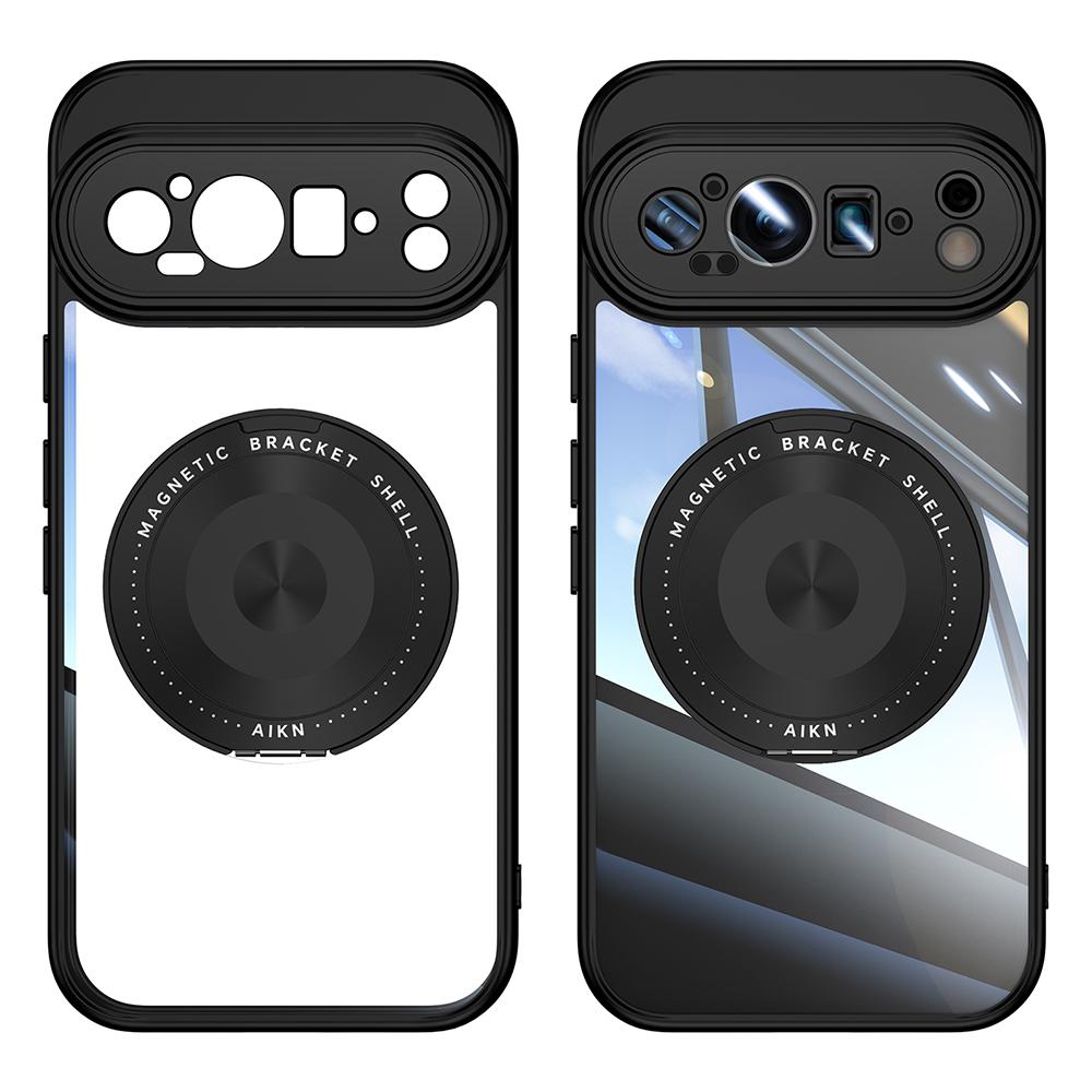 For Google Pixel 9 Pro XL Magnetic Case PC+TPU Phone Cover with Rotating Metal Kickstand,Lens Protector Blue
For Google Pixel 9 Pro XL Magnetic Case PC+TPU Phone Cover with Rotating Metal Kickstand,Lens Protector Blue