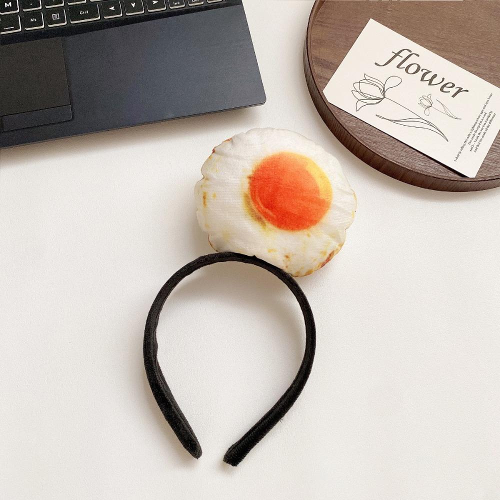 Fried Egg Simulated Food Headband Bone Imitation Vegetable Hairband Party Hair Accessories 08
Fried Egg Simulated Food Headband Bone Imitation Vegetable Hairband Party Hair Accessories 08