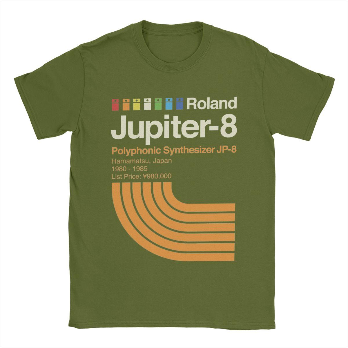 Чоловіча футболка Jupiter 8 Horizontal Roland Смішні бавовняні футболки з круглим вирізом та коротким рукавом 4XL 5XL 6XL Топи 4XL
Чоловіча футболка Jupiter 8 Horizontal Roland Смішні бавовняні футболки з круглим вирізом та коротким рукавом 4XL 5XL 6XL Топи 4XL