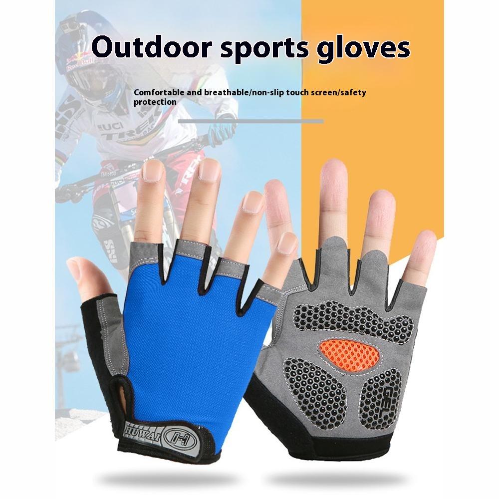 One Pair Half-Finger Gloves Mountain Bike Motorcycle Riding Off-Road Gloves Black/Size: M
One Pair Half-Finger Gloves Mountain Bike Motorcycle Riding Off-Road Gloves Black/Size: M