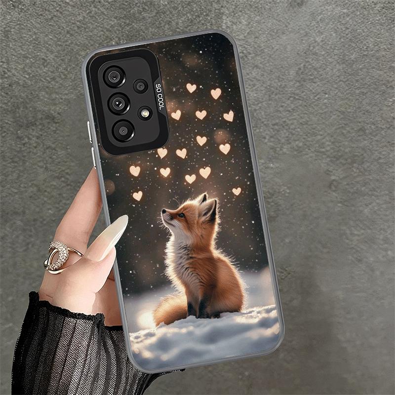 Cartoon Fox Animal Shockproof Phone Case for Samsung A17 A16 A15 A14 A37 A57 A36 A56 A26 A35 A55 A25 A34 A54 A24 A13 A23 A33 A53 Samsung A53
Cartoon Fox Animal Shockproof Phone Case for Samsung A17 A16 A15 A14 A37 A57 A36 A56 A26 A35 A55 A25 A34 A54 A24 A13 A23 A33 A53 Samsung A53