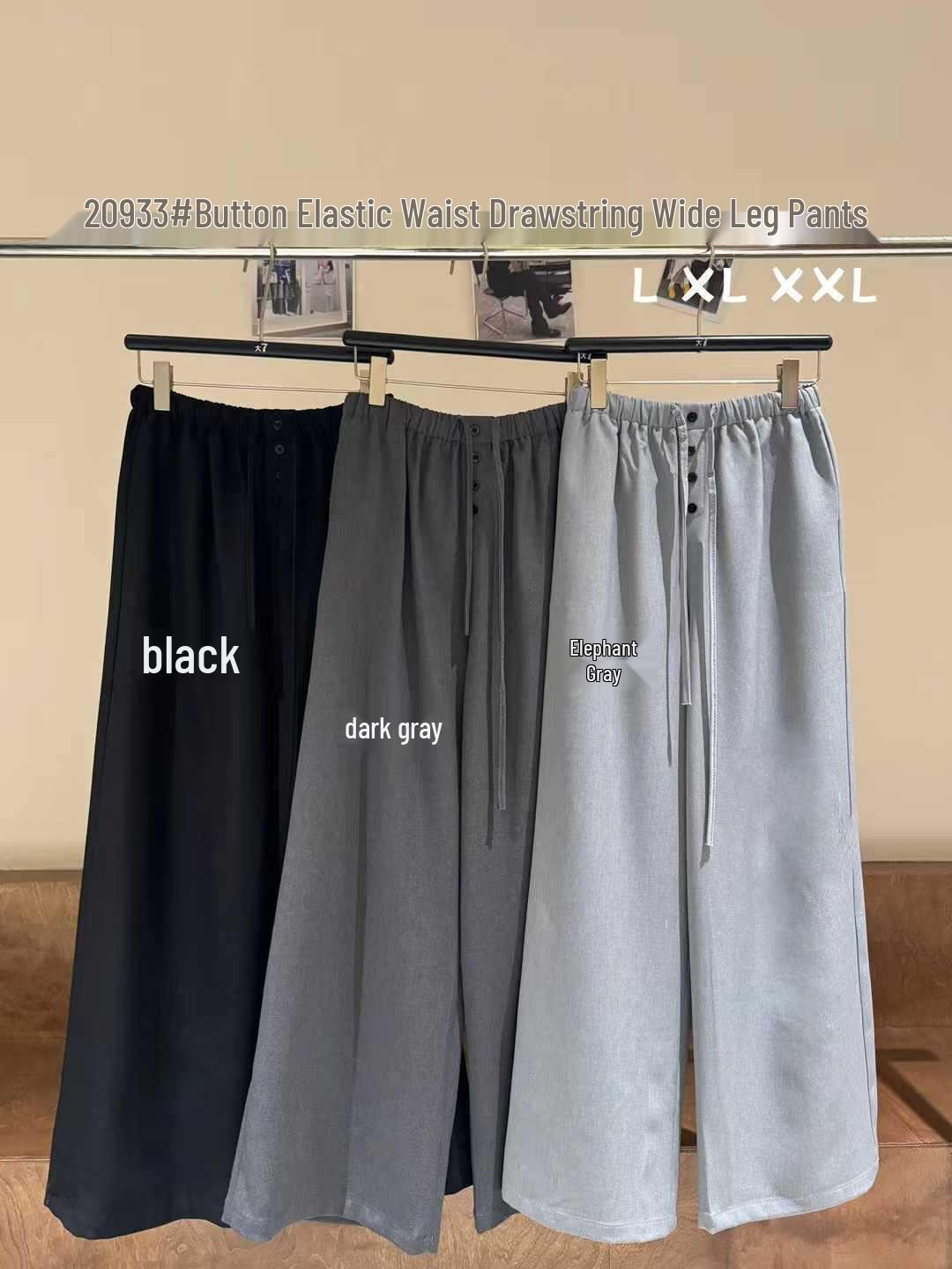 Da7 Women s Plus Size High Waist Wide Leg Pants - Korean Style, Loose Fit, Spring Collection L
Da7 Women s Plus Size High Waist Wide Leg Pants - Korean Style, Loose Fit, Spring Collection L
