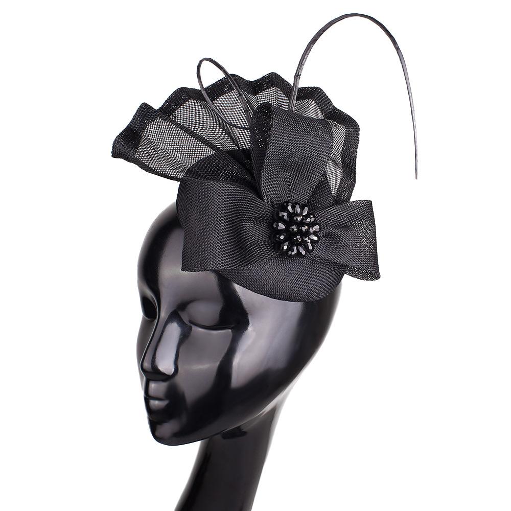 Pink Top Hat Explosion Exaggerated Fan-Shaped Banquet Mesh Top Hat Bridal Hairpin Europe And America
Pink Top Hat Explosion Exaggerated Fan-Shaped Banquet Mesh Top Hat Bridal Hairpin Europe And America