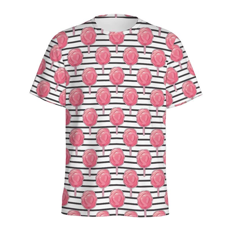 Summer Cartoon Candy Pattern T Shirt For Kids 3D Printed Fudge Gummy T-shirt Tops Casual Short Sleeves Loose Tee Shirts 110
Summer Cartoon Candy Pattern T Shirt For Kids 3D Printed Fudge Gummy T-shirt Tops Casual Short Sleeves Loose Tee Shirts 110
