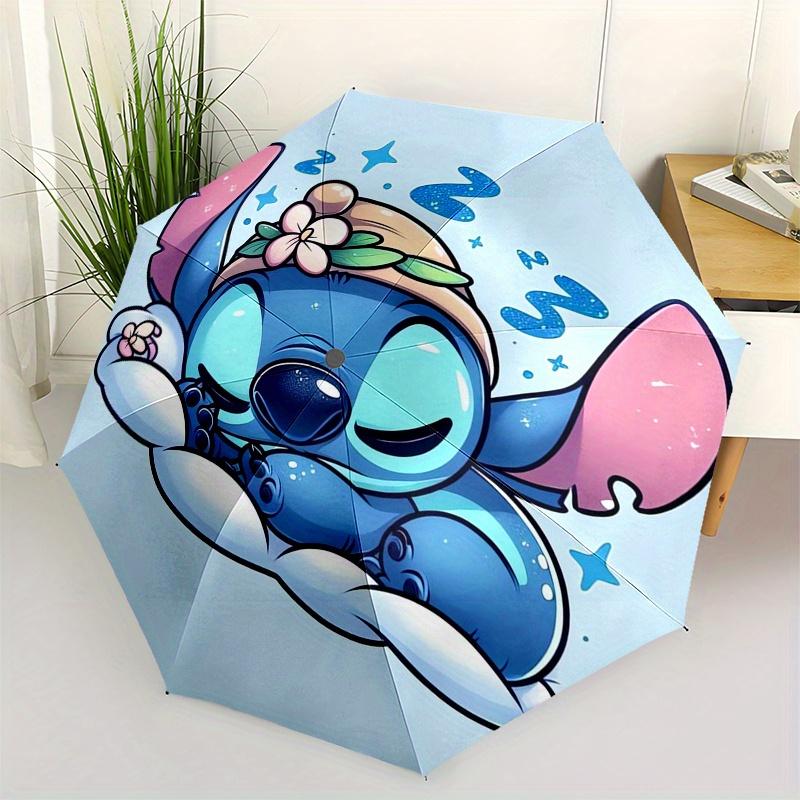 Sleepy Stitch,Cartoon Character Automatic folding umbrella, 8 ribs portable foldable design, best choice for business and going out, birthda
Sleepy Stitch,Cartoon Character Automatic folding umbrella, 8 ribs portable foldable design, best choice for business and going out, birthda