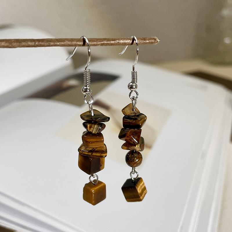 Серьги JMXD из натурального камня Тигровый глаз для женщин, Минималистичные изящные золотистые пусеты, Ретро эстетика, Украшения для ушей, Серьги с кристаллами для исцеления чакр
Серьги JMXD из натурального камня Тигровый глаз для женщин, Минималистичные изящные золотистые пусеты, Ретро эстетика, Украшения для ушей, Серьги с кристаллами для исцеления чакр