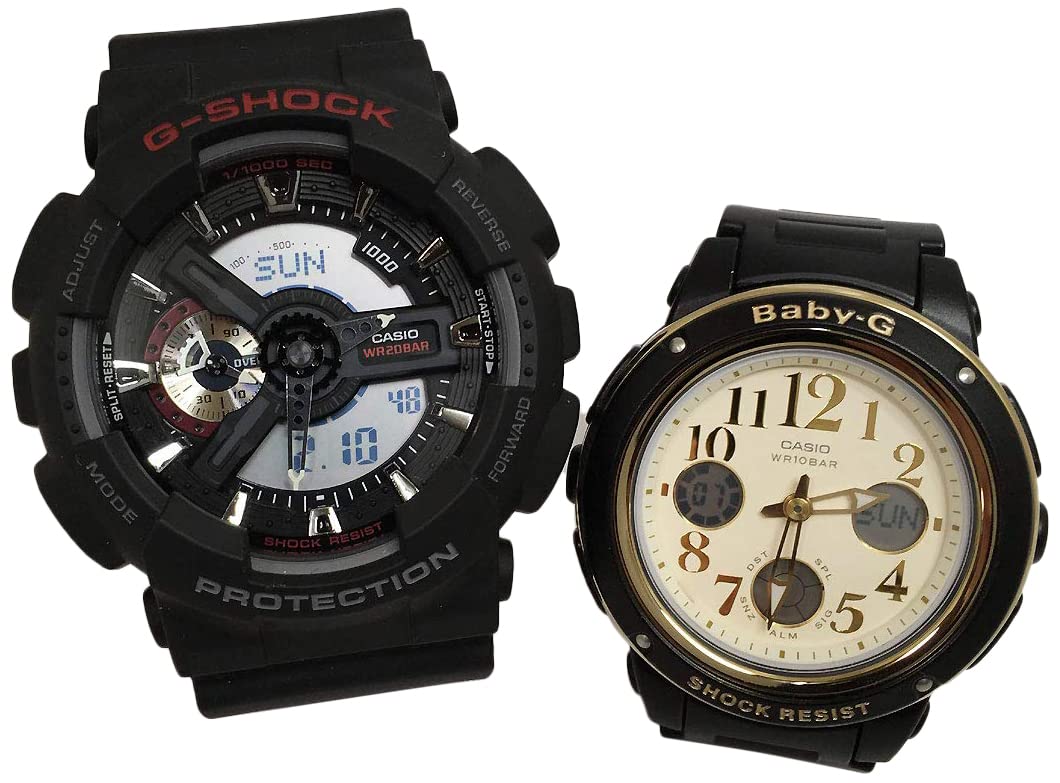 Casio CASIO watch G-SHOCK pair watch with genuine pair case G-Shock & Baby G 2-piece set GA-110-1AJF BGA-151EF-1BJF
Casio CASIO watch G-SHOCK pair watch with genuine pair case G-Shock & Baby G 2-piece set GA-110-1AJF BGA-151EF-1BJF