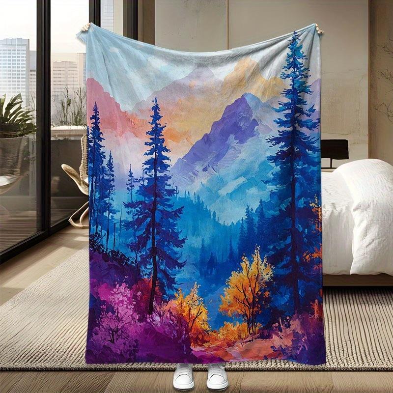 Colorful forest patterns Blanket for Sofa Bed Travel Camping Living Room Office Conditioning Blanket for All Seasons Gifts 75x90cm
Colorful forest patterns Blanket for Sofa Bed Travel Camping Living Room Office Conditioning Blanket for All Seasons Gifts 75x90cm