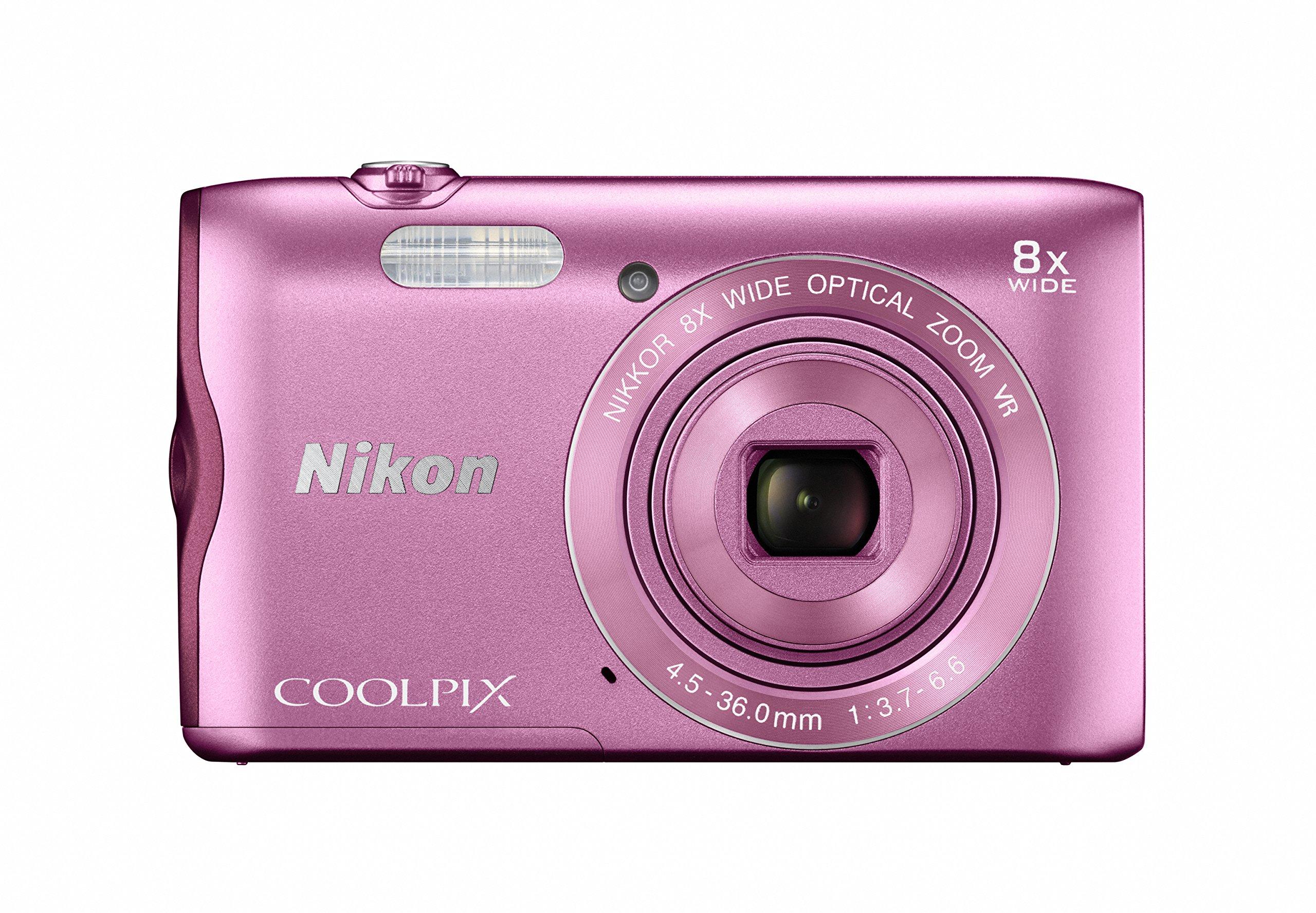 Цифрова камера Nikon COOLPIX A300 8-кратне оптичне збільшення мільйон пікселів Рожевий A300PK 20,05
Цифрова камера Nikon COOLPIX A300 8-кратне оптичне збільшення мільйон пікселів Рожевий A300PK 20,05