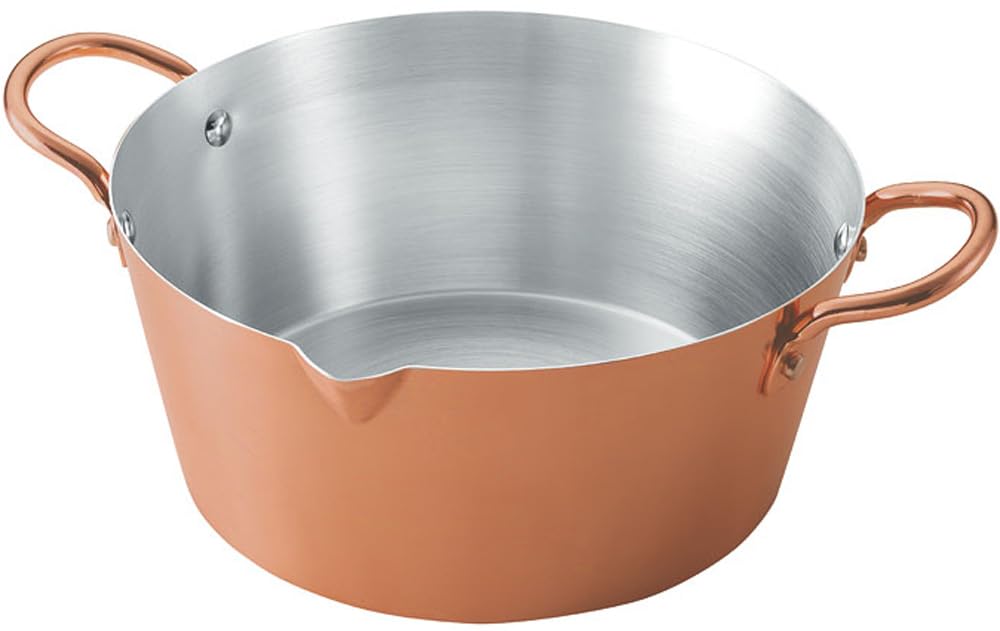 Tanabe Metalwork Copper Deep Frying Pot 20cm 4000
Tanabe Metalwork Copper Deep Frying Pot 20cm 4000