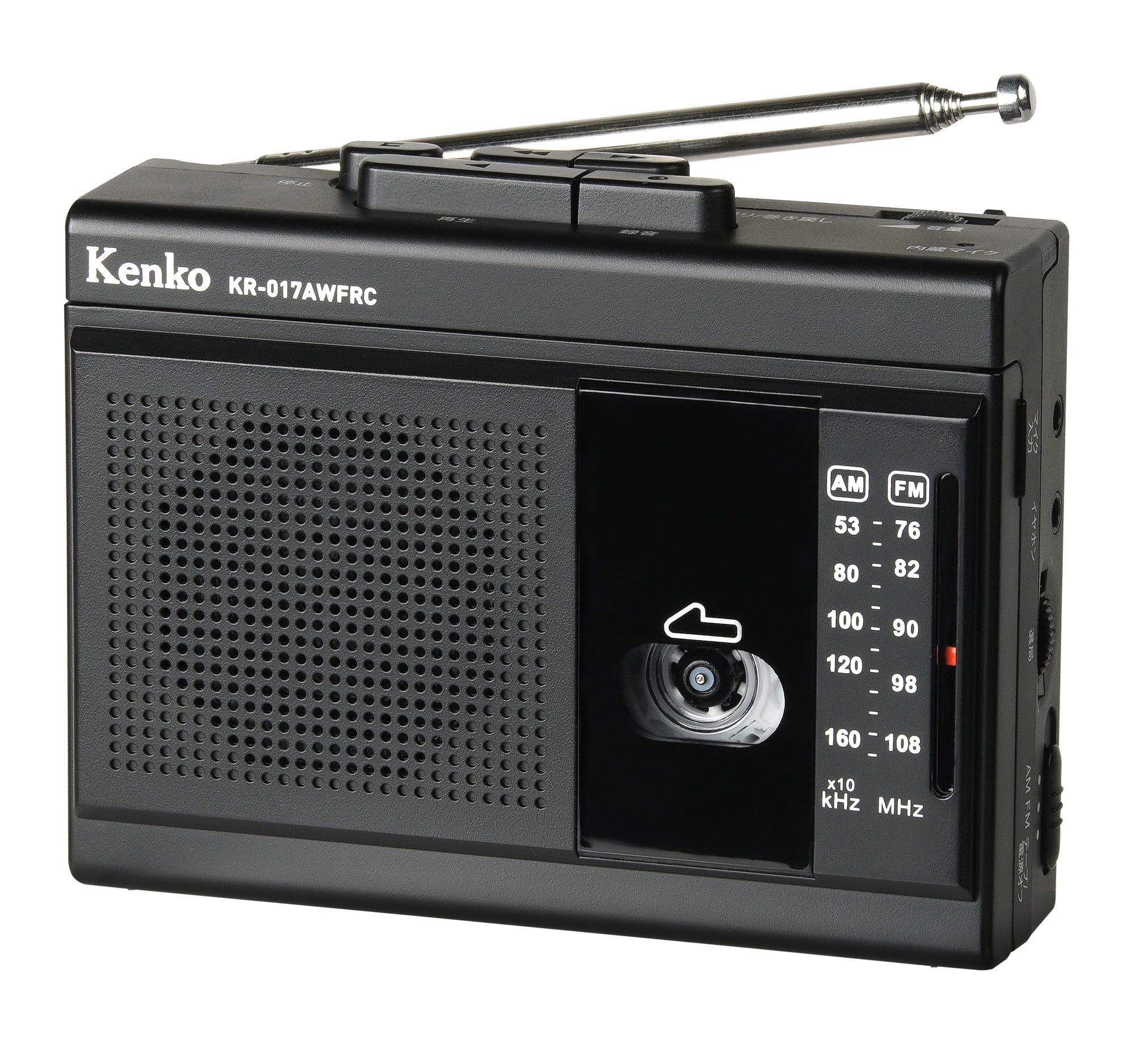 Kenko Radio Cassette Recorder Pouch Set Compatible with Microphone Recording Cable Easy Operation 163542 KR-017AWFRCST AM/FM/Wide FM, Function, чорний
Kenko Radio Cassette Recorder Pouch Set Compatible with Microphone Recording Cable Easy Operation 163542 KR-017AWFRCST AM/FM/Wide FM, Function, чорний