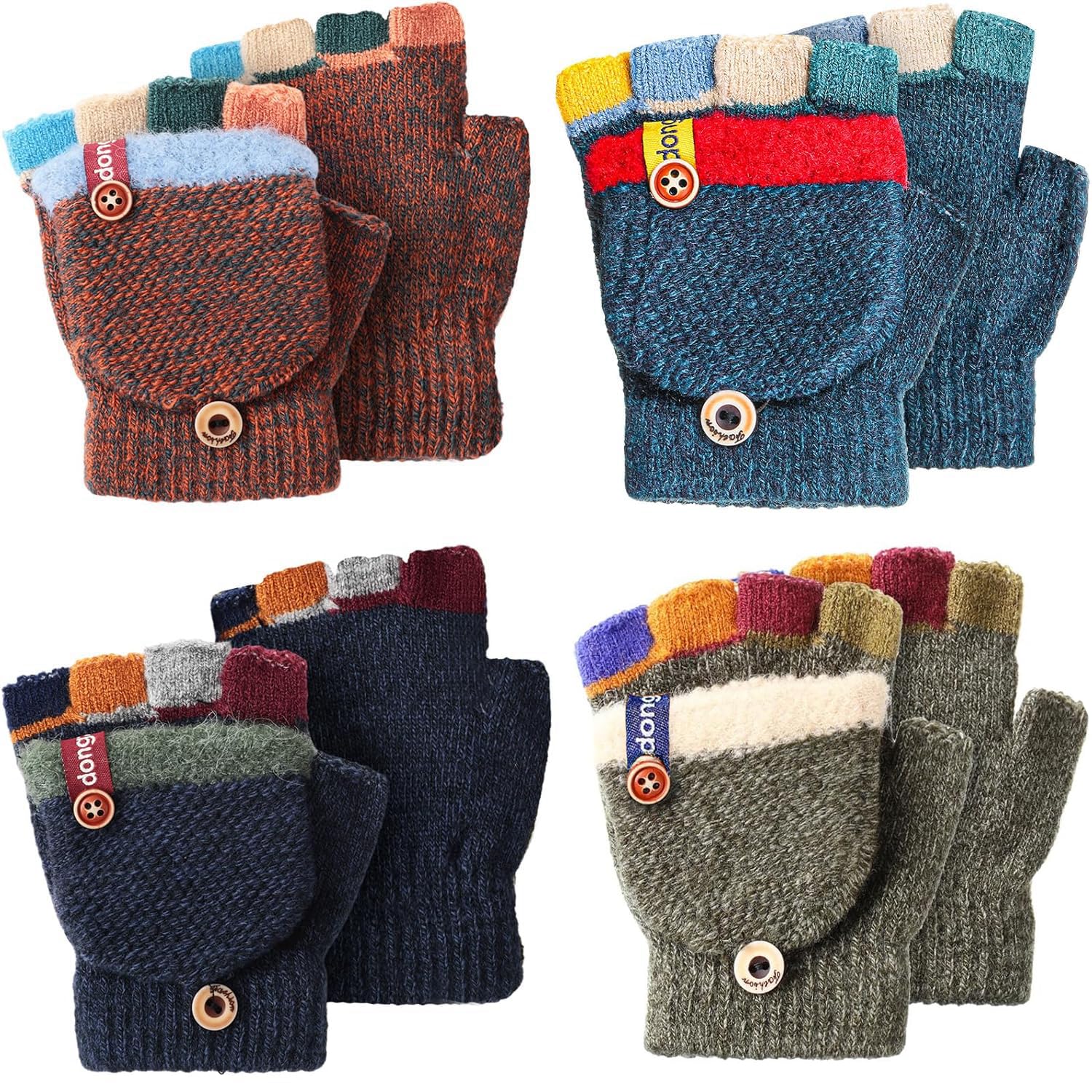 InSomila and Knit and with Mitten Colorful One Size Fits Kids Baby s Gloves, Half-Finger Fingerless, Covers, 2-Way, (Navy, All)
InSomila and Knit and with Mitten Colorful One Size Fits Kids Baby s Gloves, Half-Finger Fingerless, Covers, 2-Way, (Navy, All)