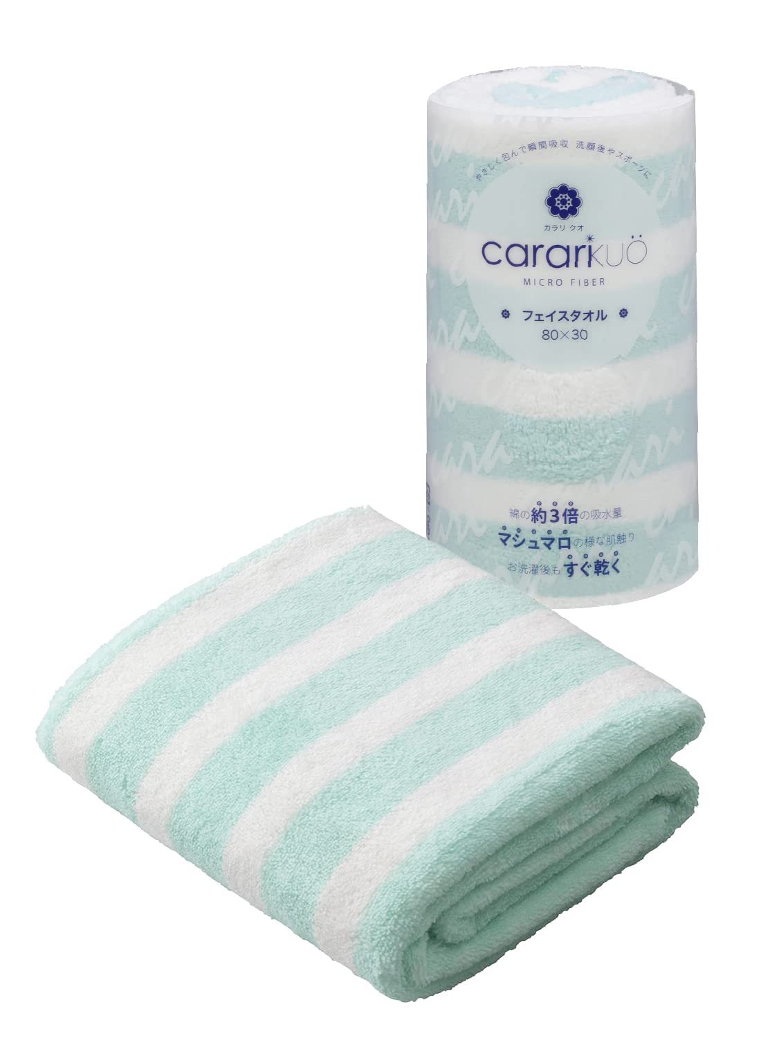 carari Face Towel Microfiber with water absorption power KUO Border Green Set of 1 Quickly absorbs water between the fibers Quick drying Marshmallow
carari Face Towel Microfiber with water absorption power KUO Border Green Set of 1 Quickly absorbs water between the fibers Quick drying Marshmallow