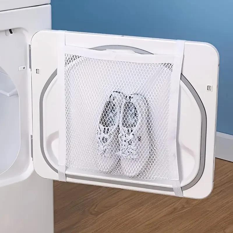 1/2pcs Sneaker Dryer & Wash Bag, - Drying Bag with Elastic Strap, Mesh Washing Protector with Zipper Closure for Shoes, Clothing
1/2pcs Sneaker Dryer & Wash Bag, - Drying Bag with Elastic Strap, Mesh Washing Protector with Zipper Closure for Shoes, Clothing