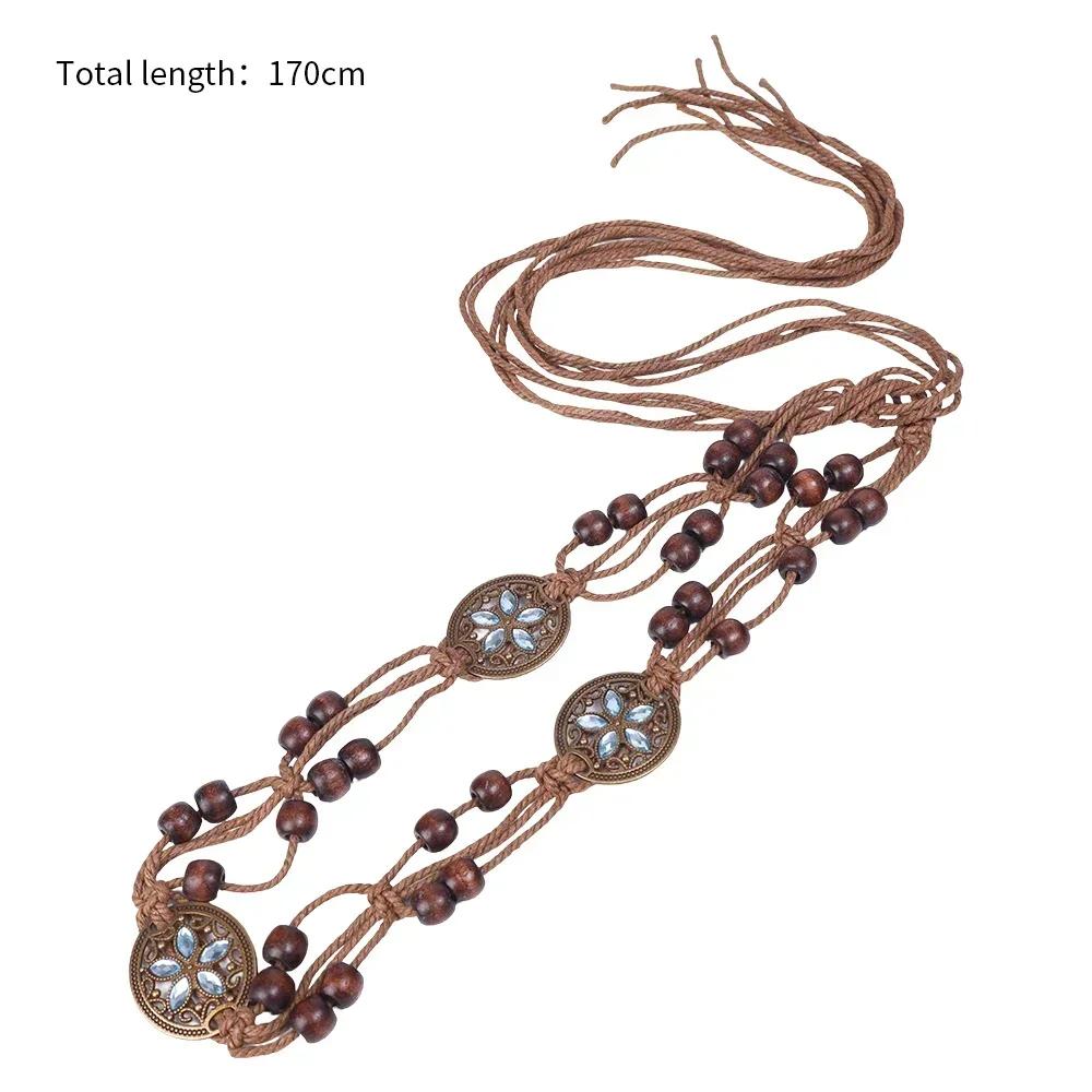 2025 Bohemian Vintage Waist Belt Crochet for Women Woven Cummerbunds Wide Belt Buckle Elastic Braided Rope Dress Waistband
2025 Bohemian Vintage Waist Belt Crochet for Women Woven Cummerbunds Wide Belt Buckle Elastic Braided Rope Dress Waistband