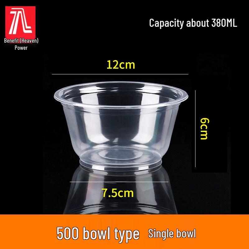 ZISIZ Disposable Round Plastic Bowl with Lid
ZISIZ Disposable Round Plastic Bowl with Lid