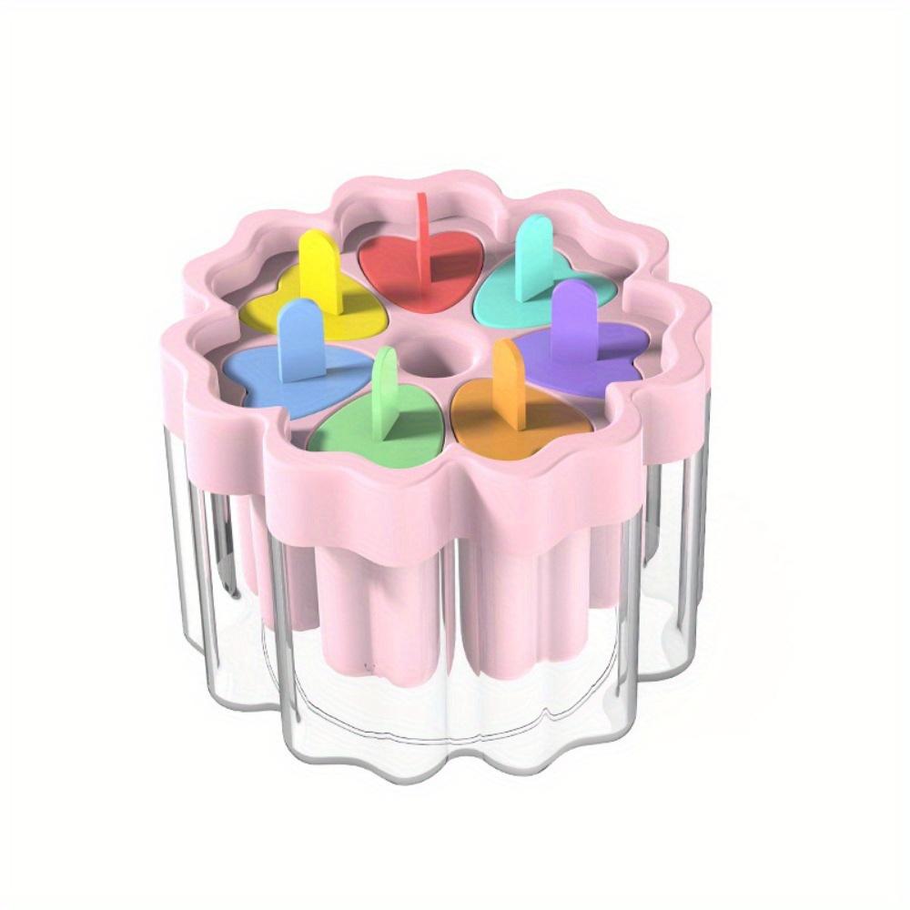 7 Cavities Ice Cream Mold - Reusable Popsicle Maker for Home, Easy Demolding DIY Ice Pop Grid Tray
7 Cavities Ice Cream Mold - Reusable Popsicle Maker for Home, Easy Demolding DIY Ice Pop Grid Tray
