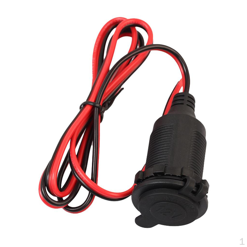 DC 12V 24V Car Motorcycle Tractor Female Lighter Plug Socket
DC 12V 24V Car Motorcycle Tractor Female Lighter Plug Socket