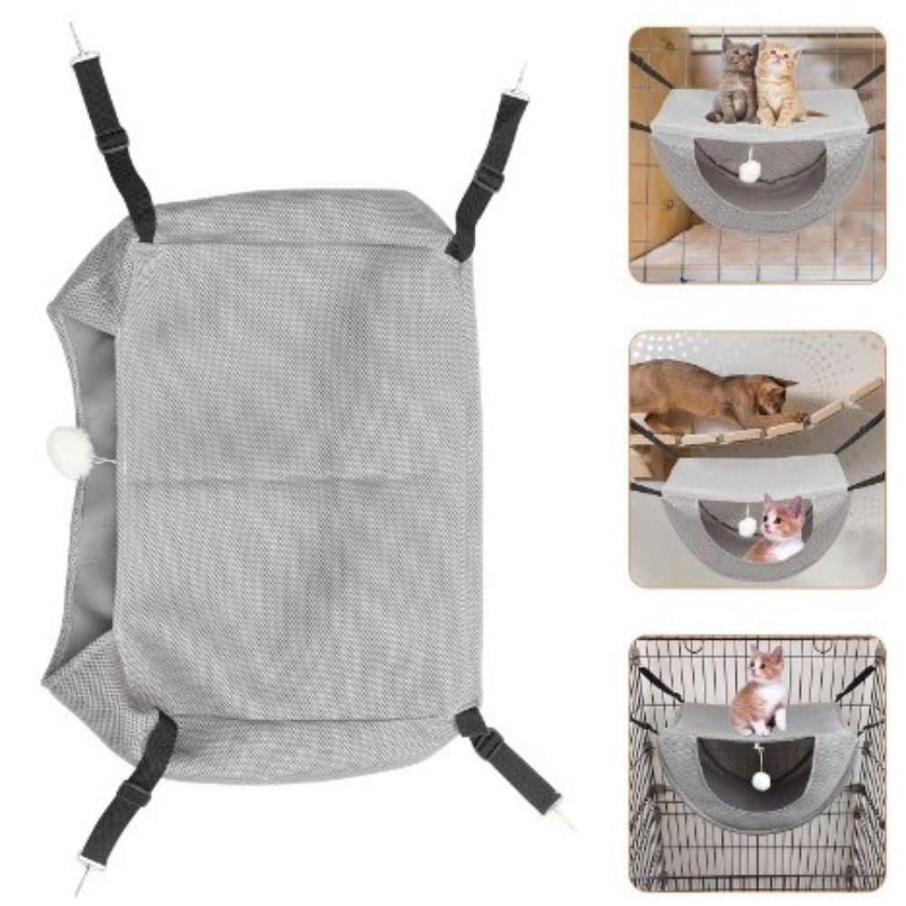Adjustable Lanyard Kitten Swing Bed Mesh Pet Cage Easy Fixed Cat Hanging Bed Hamster M бежевий
Adjustable Lanyard Kitten Swing Bed Mesh Pet Cage Easy Fixed Cat Hanging Bed Hamster M бежевий