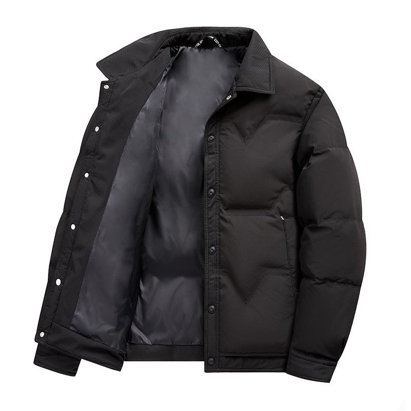 Winter men s down jackets, lapels, outdoor workwear, fashionable and versatile tops, solid color casual youth men s coats M
Winter men s down jackets, lapels, outdoor workwear, fashionable and versatile tops, solid color casual youth men s coats M