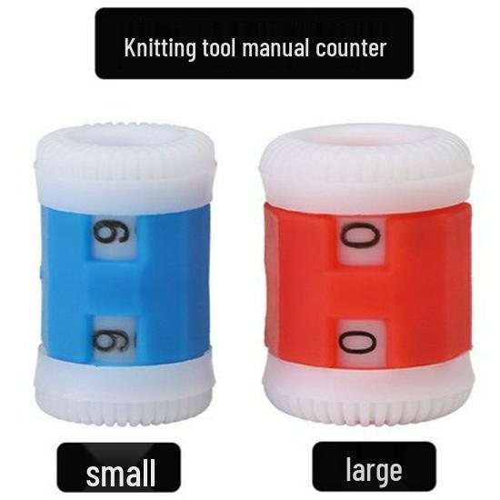 Custom Color Hand-Knitting Row & Stitch Counter Tool for Sweaters Small
Custom Color Hand-Knitting Row & Stitch Counter Tool for Sweaters Small