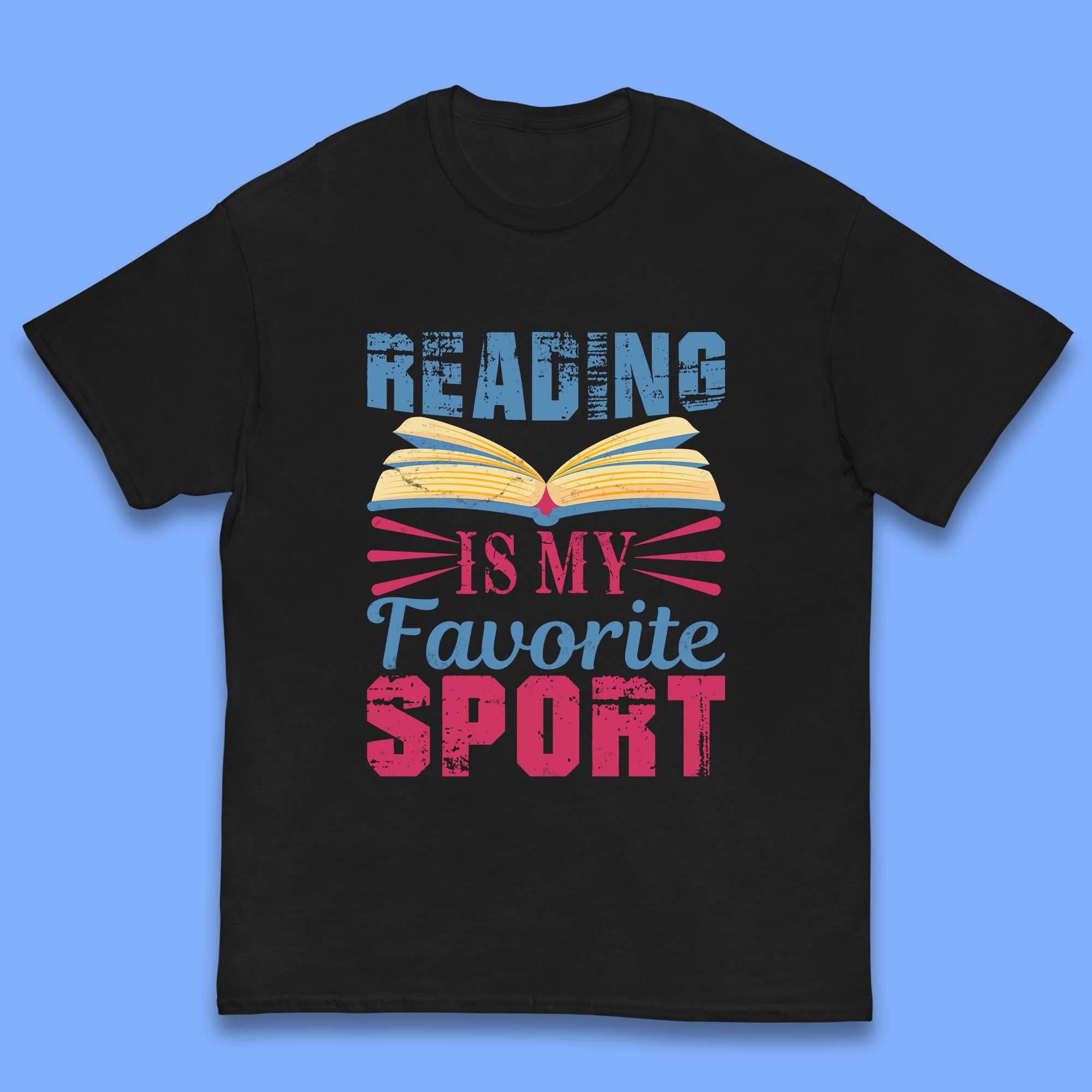 Reading Is My Favorite Sport Kids T-Shirt 160
Reading Is My Favorite Sport Kids T-Shirt 160