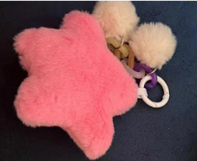 Акриловий плюшевий брелок-підвіска у формі зірки - DIY помпон, шарм для сумки, ювелірна прикраса рожевий
Акриловий плюшевий брелок-підвіска у формі зірки - DIY помпон, шарм для сумки, ювелірна прикраса рожевий