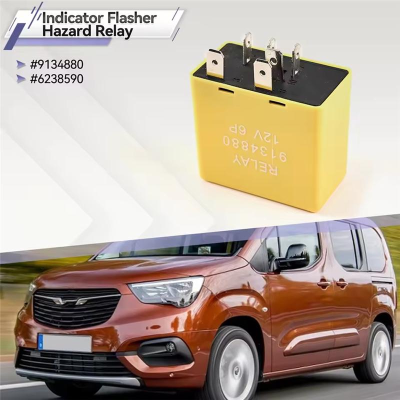 L10A Indicator Flasher Hazard Relay Unit 12V 6 Pin For Vauxhall Opel Astra G Corsa C Meriva A Combo Vectra B 9134880 6238590 як показано кольору
L10A Indicator Flasher Hazard Relay Unit 12V 6 Pin For Vauxhall Opel Astra G Corsa C Meriva A Combo Vectra B 9134880 6238590 як показано кольору
